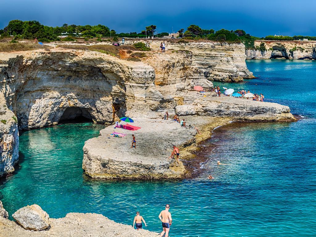 Luxury Beach Villa Puglia Italy Pulsano Zewnętrze zdjęcie